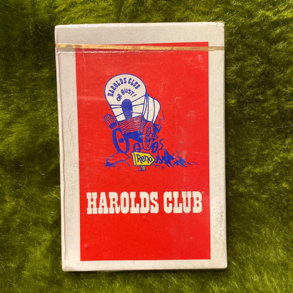 Harolds Club Vintage Playing Cards
